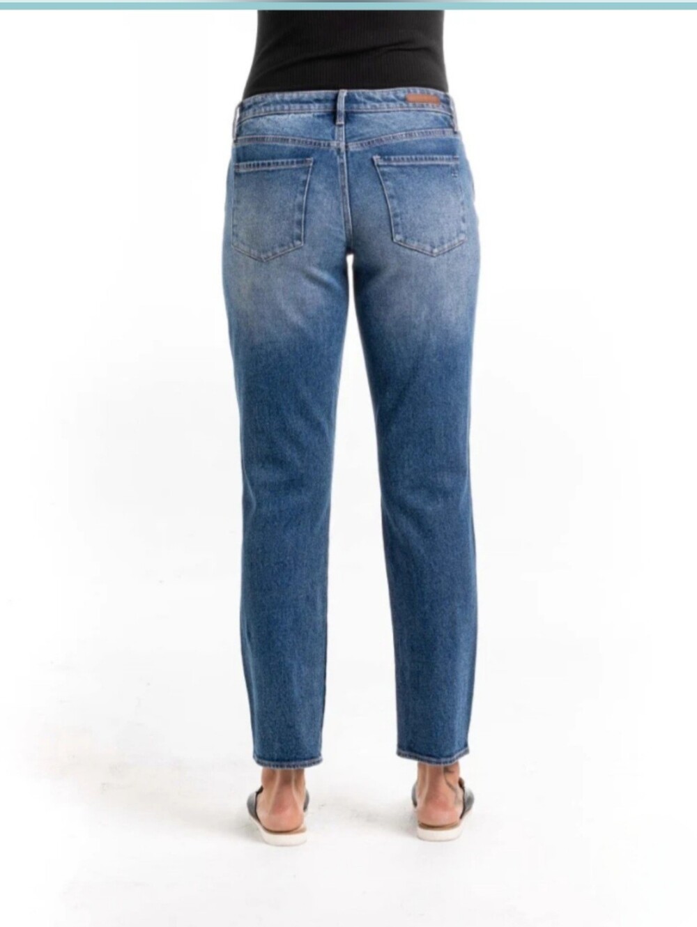 **NWT** Rene High Rise Straight Jean 32 - Picture 2 of 14